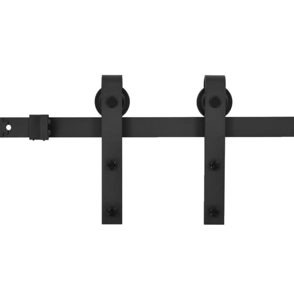 vidaXL skydedør med monteringssæt 100x210 cm massivt fyrretræ