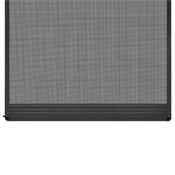 vidaXL Insektsnät med gångjärn för dörr antracit 120x240 cm