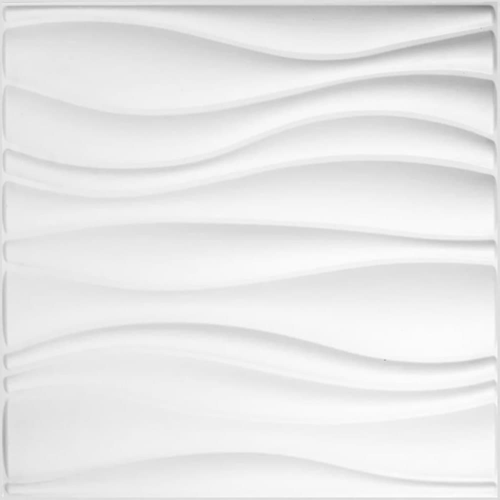 WallArt Väggpanel 3D Waves 12 st GA-WA04