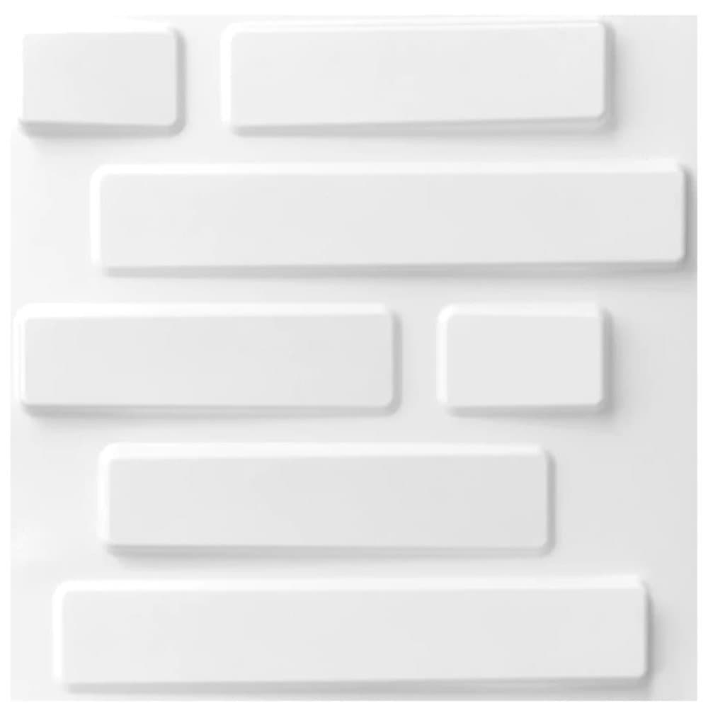 WallArt Väggpanel 3D Bricks 12 st GA-WA02