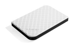 Verbatim Store 'n' Go GEN2 - Hårddisk - 1 TB - extern (bärbar) - USB 3.0 - 5400 rpm - vit