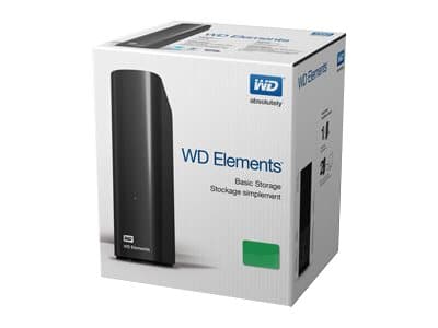 WD Elements Desktop WDBWLG0040HBK - Hårddisk - 4 TB - extern (stationär) - USB 3.0