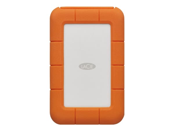 LaCie Rugged USB-C - Harddisk - 2 TB - ekstern (bærbar) - USB 3.1 Gen 1 (USB-C kontakt)