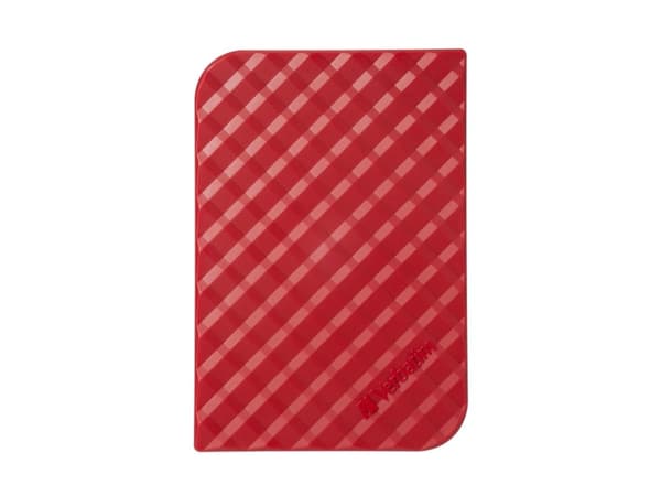 Verbatim Store 'n' Go - Harddisk - 1 TB - ekstern (bærbar) - USB 3.0 - 5400 rpm - rød