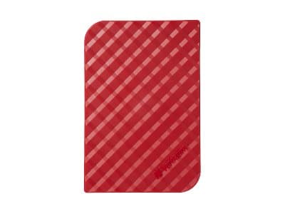 Verbatim Store 'n' Go - Harddisk - 1 TB - ekstern (bærbar) - USB 3.0 - 5400 rpm - rød