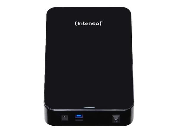Intenso Memory Center - Hårddisk - 4 TB - extern (stationär) - 3,5" - USB 3.0 - 5400 rpm - buffert: 32 MB - sortering