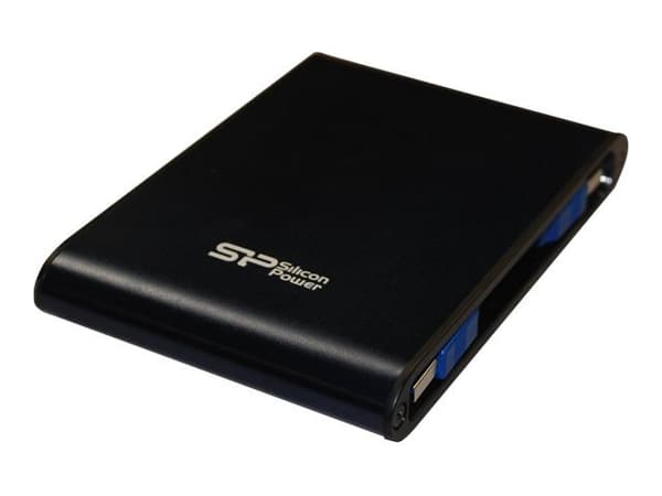 SILICON POWER Armor A80 - Harddisk - 1 TB - ekstern (bærbar) - 2.5" - USB 3.0 - blå