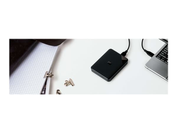 WD Elements SE WDBJRT0040BBK - Harddisk - 4 TB - ekstern (bærbar) - USB 3.0