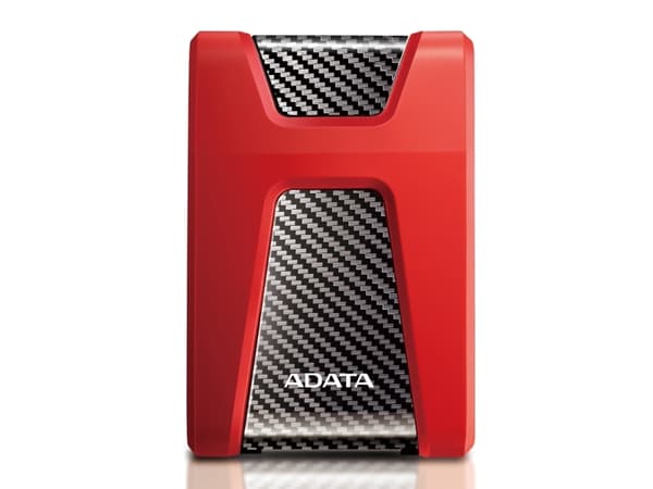 ADATA DashDrive Durable HD650 - Hårddisk - 1 TB - extern (bärbar) - 2,5" - USB 3.0 - röd