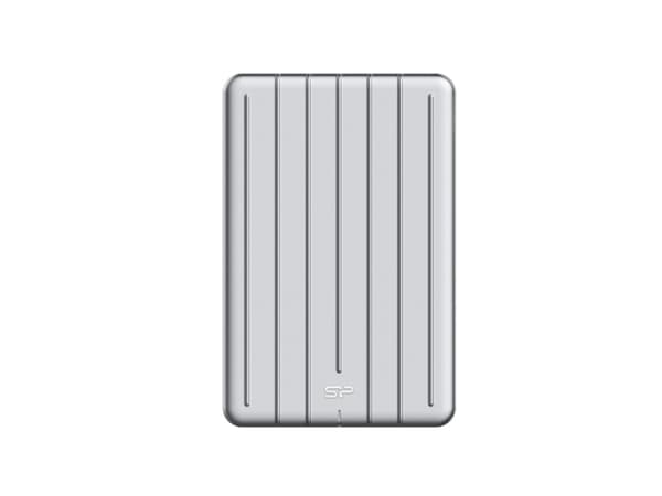 SILICON POWER Armor A75 - Harddisk - 2 TB - ekstern (bærbar) - USB 3.1 Gen 1 - sølv
