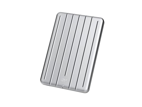 SILICON POWER Armor A75 - Harddisk - 2 TB - ekstern (bærbar) - USB 3.1 Gen 1 - sølv