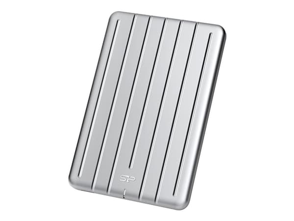 SILICON POWER Armor A75 - Harddisk - 2 TB - ekstern (bærbar) - USB 3.1 Gen 1 - sølv