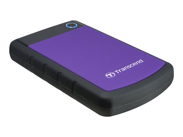 Transcend StoreJet 25H3P - Hårddisk - 2 TB - extern (portabel) - 2.5" - USB 3.0 - strålande purpur
