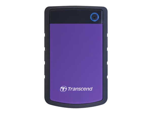 Transcend StoreJet 25H3P - Hårddisk - 2 TB - extern (portabel) - 2.5" - USB 3.0 - strålande purpur