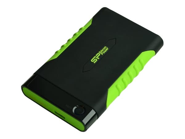 SILICON POWER Armor A15 - Harddisk - 1 TB - ekstern (bærbar) - 2.5" - USB 3.0 - svart