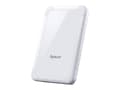 Miniatyrbilde 3 av 5: Apacer AC532 - Harddisk - 1 TB - ekstern (bærbar) - 2.5" - USB 3.1 Gen 1 - hvit