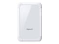 Miniatyrbilde 2 av 5: Apacer AC532 - Harddisk - 1 TB - ekstern (bærbar) - 2.5" - USB 3.1 Gen 1 - hvit