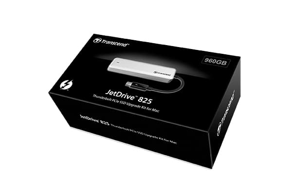Transcend JetDrive 825 - SSD - 960 GB - extern (portabel) - Thunderbolt