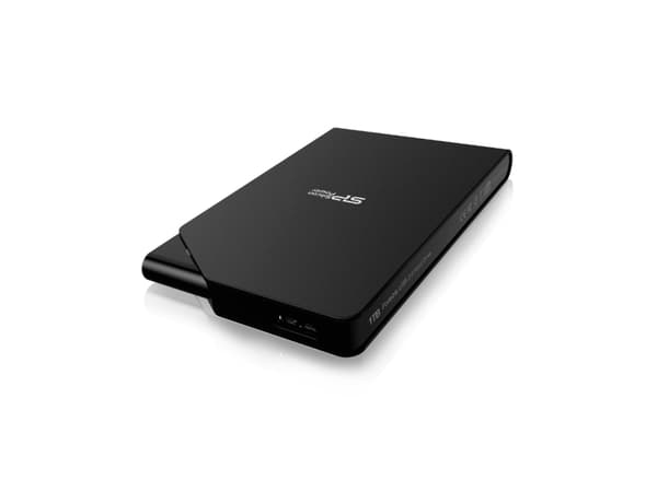 SILICON POWER Stream S03 - Hårddisk - 2 TB - extern (bärbar) - USB 3.0 - mat sort