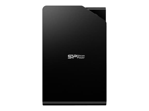 SILICON POWER Stream S03 - Hårddisk - 2 TB - extern (bärbar) - USB 3.0 - mat sort