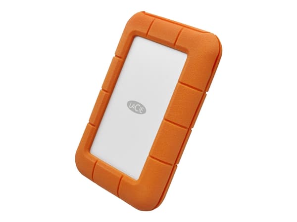 LaCie Rugged USB-C - Harddisk - 1 TB - ekstern (bærbar) - USB 3.1 Gen 1 (USB-C kontakt)