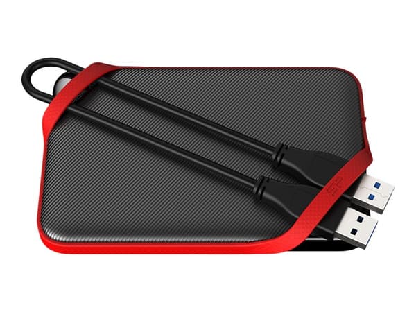 SILICON POWER Armor A62 - Harddisk - 2 TB - ekstern (bærbar) - USB 3.1 Gen 1 - svart