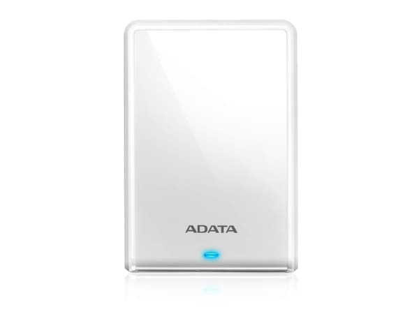 ADATA HV620S - Harddisk - 1 TB - ekstern (bærbar) - USB 3.1 - hvit