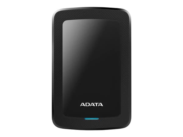 ADATA HV300 - Hårddisk - 2 TB - extern (bärbar) - USB 3.1 - 256-bitars AES - sortering