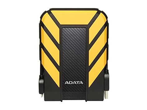 ADATA HD710P - Hårddisk - 2 TB - extern (bärbar) - 2,5" - USB 3.1 - gul