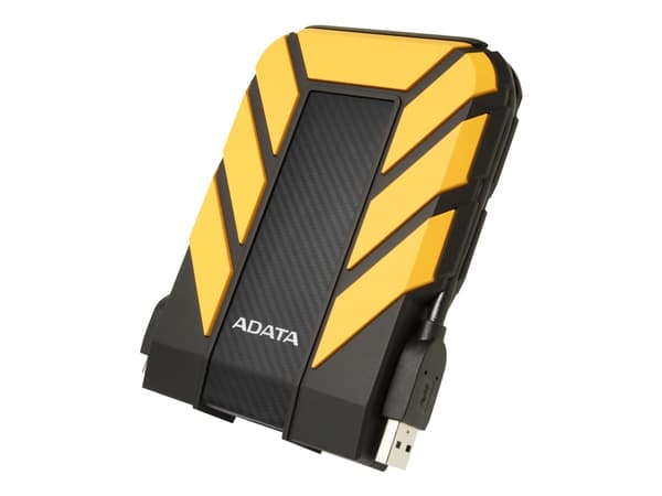 ADATA HD710P - Hårddisk - 2 TB - extern (bärbar) - 2,5" - USB 3.1 - gul