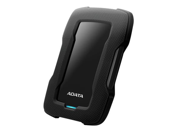 ADATA HD330 - Harddisk - 4 TB - ekstern (bærbar) - USB 3.1 - 256-bit AES - svart