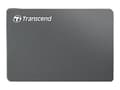 Miniatyrbild 1 av 5: Transcend StoreJet 25C3 - Hårddisk - 2 TB - extern (bärbar) - 2.5" - USB 3.0 - järngrå