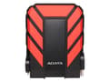Miniatyrbilde 3 av 5: ADATA HD710P - Harddisk - 2 TB - ekstern (bærbar) - 2.5" - USB 3.1 - rød
