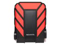 Miniatyrbilde 2 av 5: ADATA HD710P - Harddisk - 2 TB - ekstern (bærbar) - 2.5" - USB 3.1 - rød