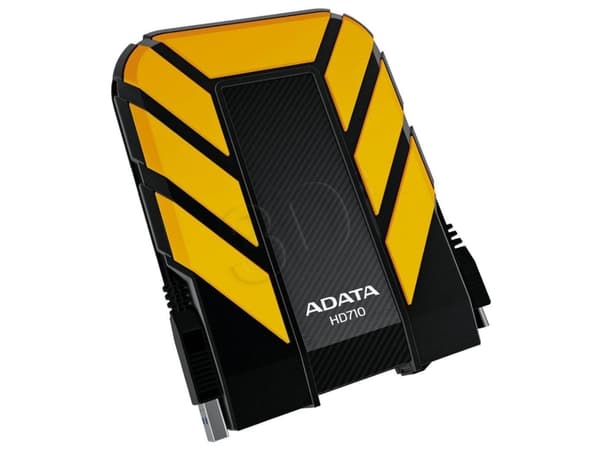 ADATA HD710P - Harddisk - 1 TB - ekstern (bærbar) - 2.5" - USB 3.1 - gul