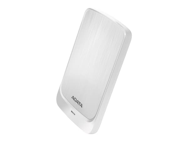 ADATA HV320 - Harddisk - 1 TB - ekstern (bærbar) - USB 3.1 - hvit