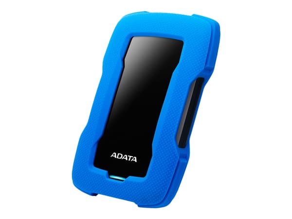 ADATA HD330 - Hårddisk - 2 TB - extern (bärbar) - USB 3.1 - 256-bitars AES - blå