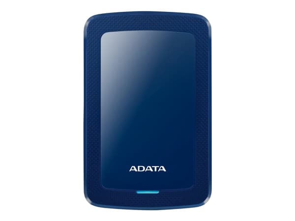 ADATA HV300 - Harddisk - 2 TB - ekstern (bærbar) - USB 3.1 - 256-bit AES - blå