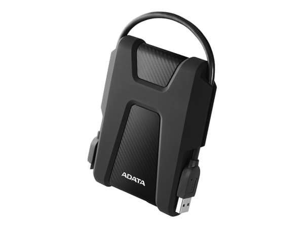 ADATA HD680 - Hårddisk - krypterad - 2 TB - extern (bärbar) - USB 3.1 - 256-bitars AES - sortering