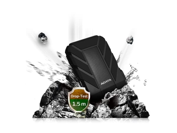 ADATA HD710 Pro - Hårddisk - 4 TB - extern (bärbar) - USB 3.1 - sortering