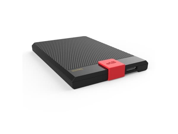SILICON POWER Diamond D30 - Harddisk - 1 TB - ekstern (bærbar) - 2.5" - USB 3.1 Gen 1 - svart