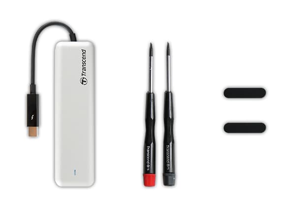 Transcend JetDrive 855 - SSD - 960 GB - ekstern (bærbar) - NVMe - Thunderbolt