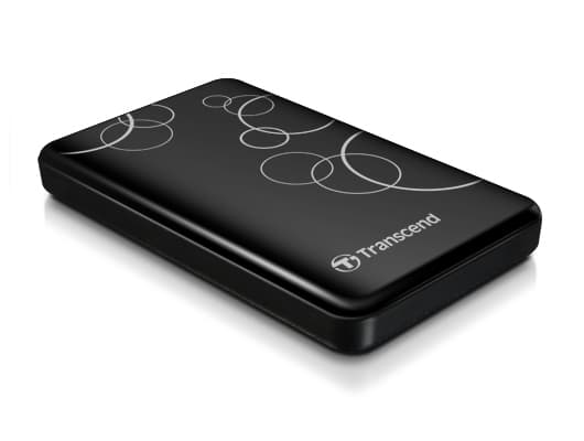 Transcend StoreJet 25A3 - Hårddisk - 1 TB - extern (bärbar) - 2,5" - USB 3.0 - sortering