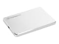 Miniatyrbilde 3 av 5: Transcend StoreJet 25C3S - Harddisk - 1 TB - ekstern (bærbar) - 2.5" - USB 3.1 Gen 1 (USB-C kontakt) - sølv