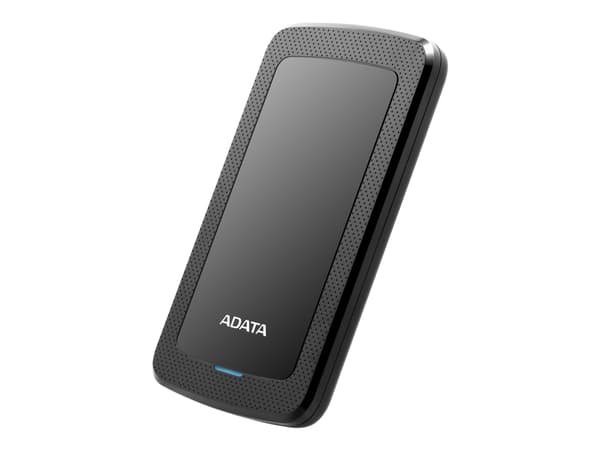ADATA HV300 - Harddisk - 4 TB - ekstern (bærbar) - USB 3.1 - 256-bit AES - svart