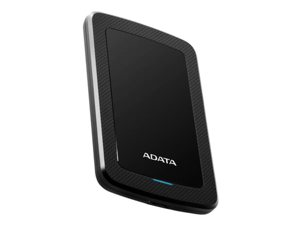 ADATA HV300 - Harddisk - 4 TB - ekstern (bærbar) - USB 3.1 - 256-bit AES - svart