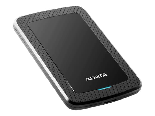 ADATA HV300 - Harddisk - 4 TB - ekstern (bærbar) - USB 3.1 - 256-bit AES - svart