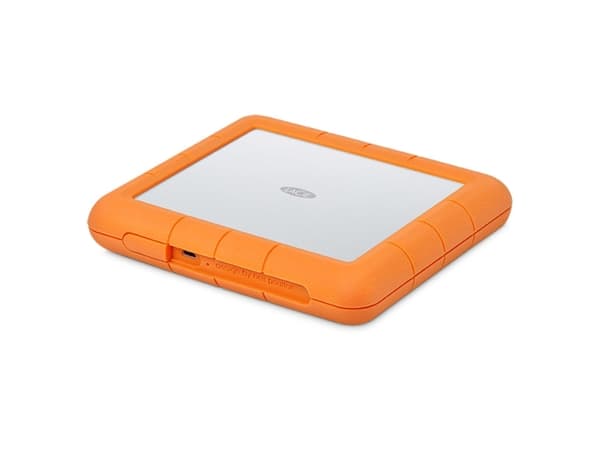 LaCie Rugged RAID Shuttle STHT8000800 - Hårddiskarray - 8 TB - 2 fack - HDD 4 TB x 2 - USB 3.1 (extern) - med 3 års Rescue Data Recovery Service Plan