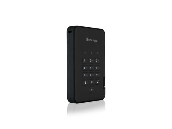 iStorage diskAshur 2, 128 GB, USB Typ-A, 3.2 Gen 2 (3.1 Gen 2), 294 MB/s, 5 GT/s, Sortera