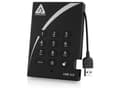 Miniatyrbilde 4 av 5: Apricorn Aegis Padlock 3.0 A25-3PL256-1000 - Harddisk - kryptert - 1 TB - ekstern (bærbar) - 2.5" - USB 3.0 - 5400 rpm - buffer: 8 MB - FIPS 197